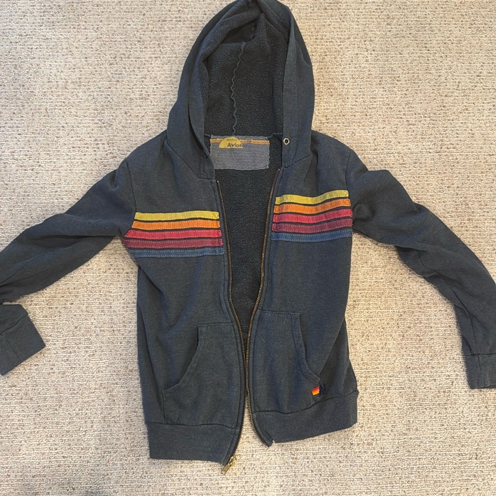 Aviator Nation zip up hoodie
